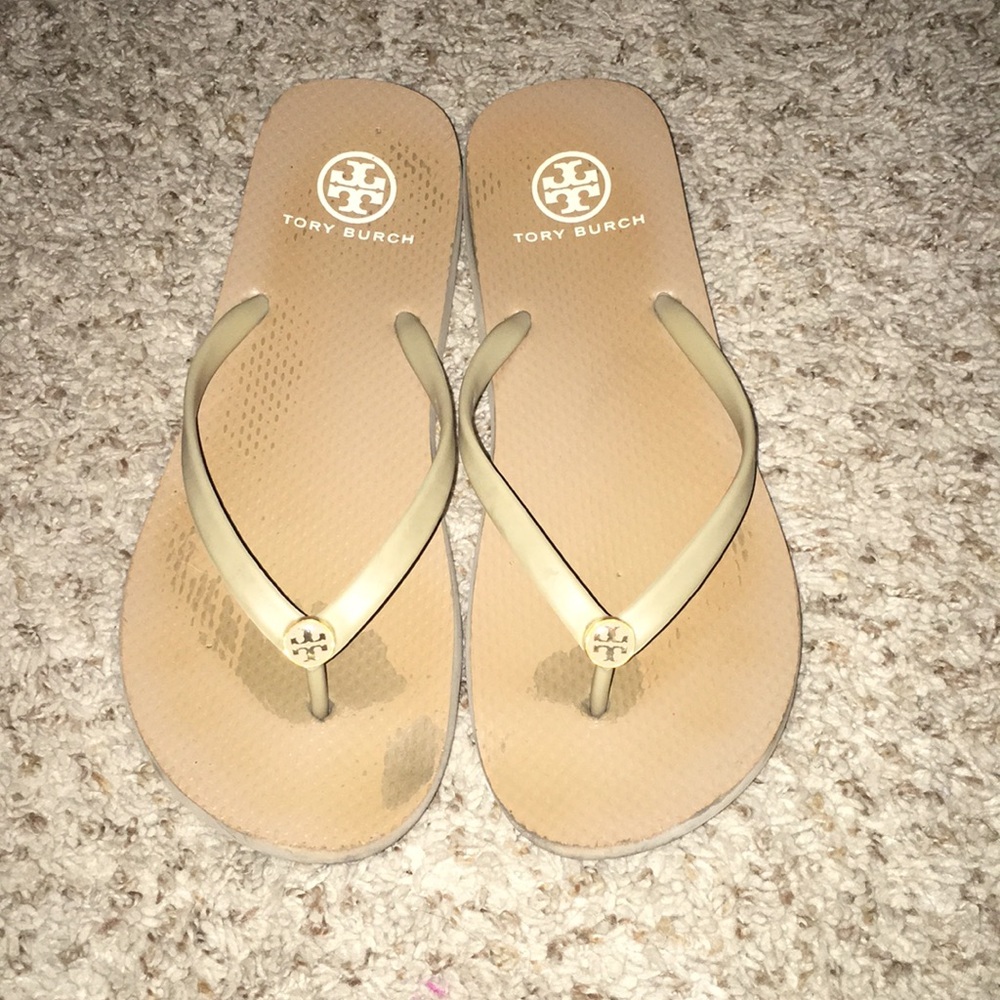 Tory Burch rubber flip flops